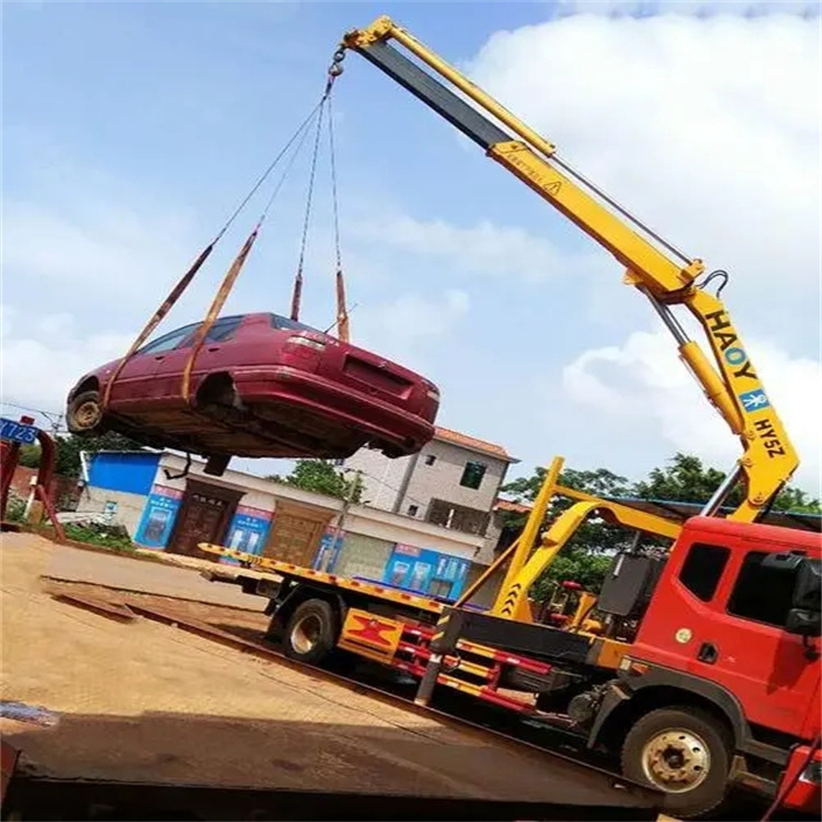 舟山定海吊车救援小汽车怎么吊