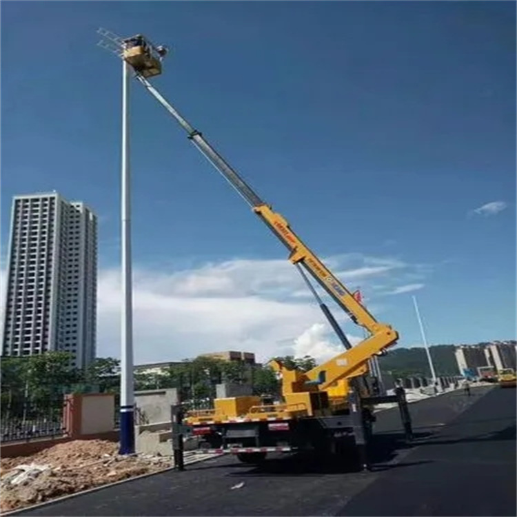 舟山定海维修路灯的曲臂升降车出租