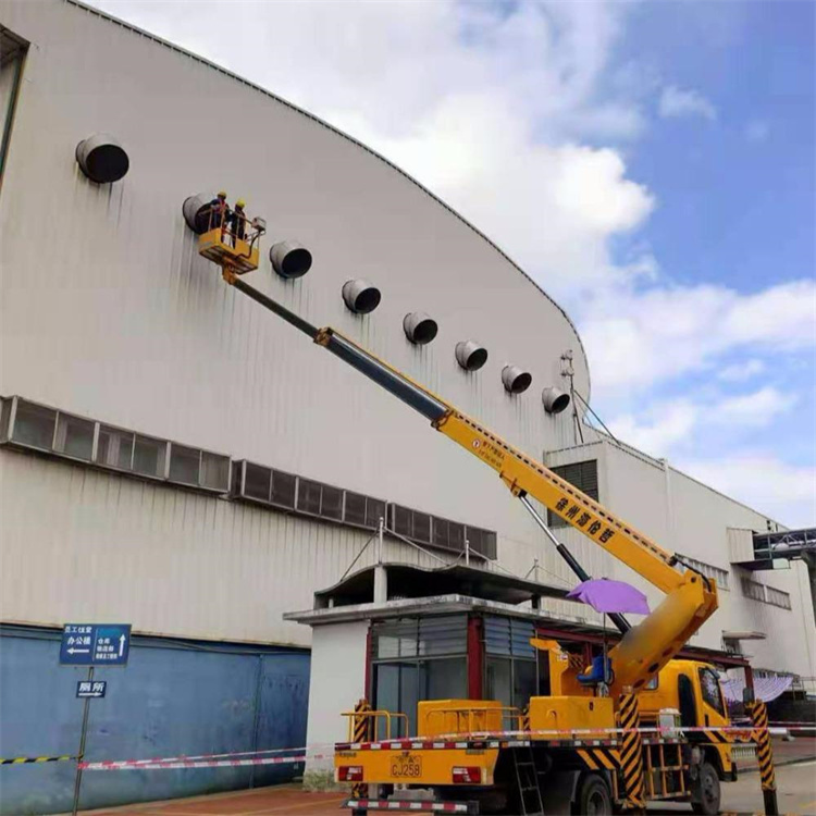 舟山定海高空作业车出租服务：专业广告牌安装解决方案